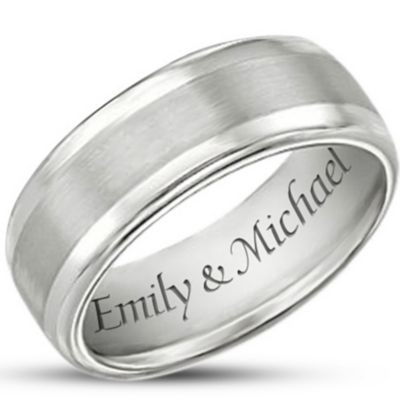 Buy Men's Ring: Our Forever Love Personalized Ring