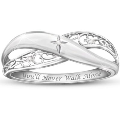 Buy Religious Daughter Diamond Ring: Pure Faith