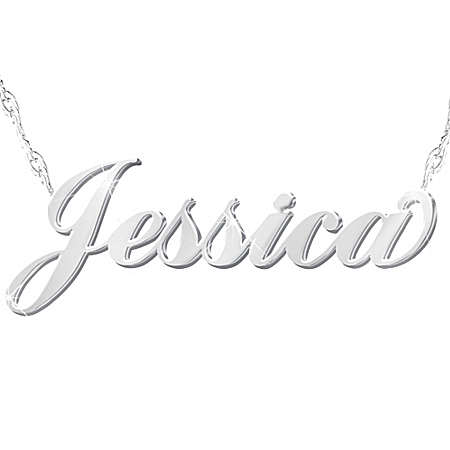 Personalized Diamond Necklace: Daughter, I Love You – Personalized Jewelry