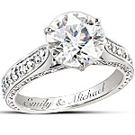 Buy Engagement Ring: Love's Perfection Personalized Diamonesk Engagement Ring