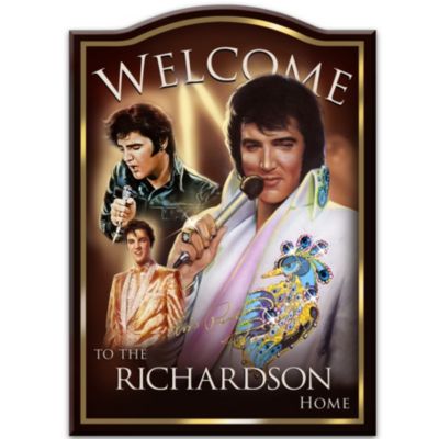 Buy Personalized Welcome Sign: Elvis Presley