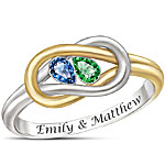 Buy Women's Ring: Lover's Knot Personalized Ring