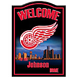 Buy NHL® Detroit Red Wings® Personalized Welcome Sign