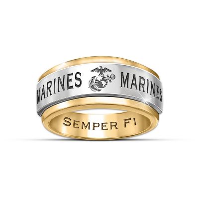 Buy Ring: USMC Semper Fi Men's Spinning Ring