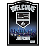 Buy NHL® Los Angeles Kings® Personalized Welcome Sign