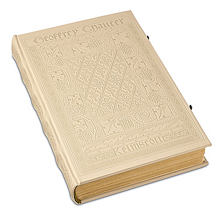 The Kelmscott Chaucer White Hardcover Book