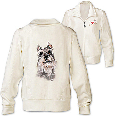 Women’s Jacket: Doggone Cute Schnauzer Women’s Jacket