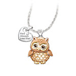 Buy Women's Necklace: Granddaughter Owl Always Love You Pendant Necklace
