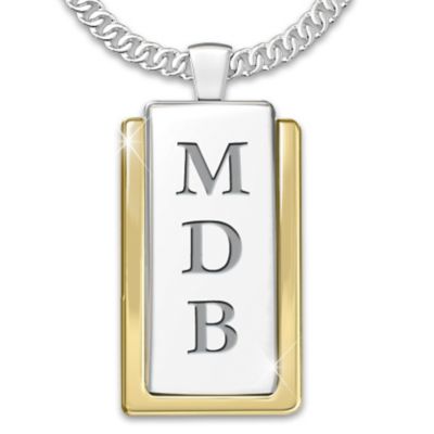 Buy Necklace: My Father, My Hero Personalized Dog Tag Pendant Necklace