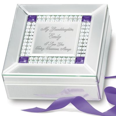 Buy Music Box: Granddaughter, I Love You Personalized Music Box
