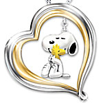 Buy PEANUTS Happiness Is A Warm Hug Heart-Shaped Pendant Necklace