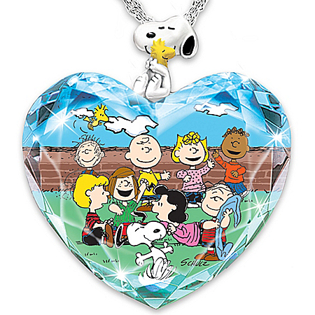 Women’s Necklace: Forever In My Heart Pendant Necklace