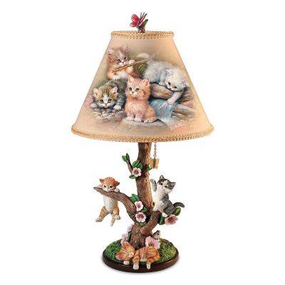 Buy Lamp: Country Kitties Lamp