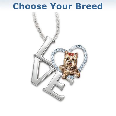 Buy Necklace: Loving Companion Choose Your Breed Dog Pendant Necklace