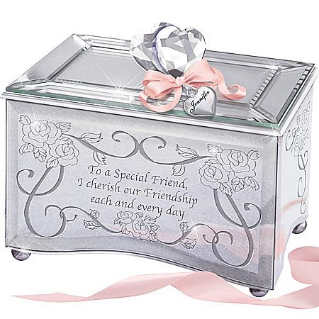 Music Box: Reflections Of A Special Friend Personalized Music Box