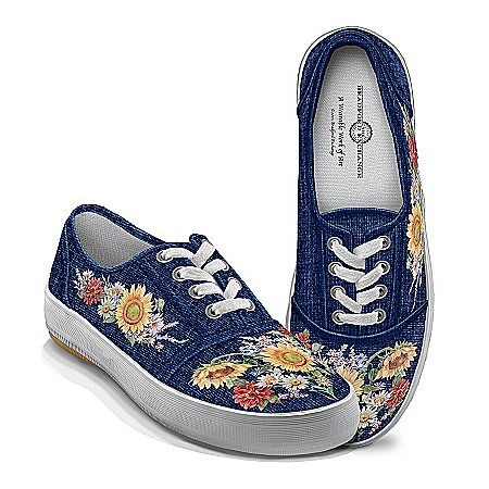 Lena Liu Garden Of Sunshine Floral Art Women’s Shoes