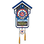 Buy Officially Licensed Chicago Cubs Baseball Cuckoo Clock