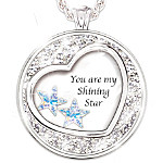 Buy My Shining Star Granddaughter Crystal Pendant Necklace