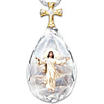 Buy Necklace: Divine Inspiration Crystal Pendant Necklace