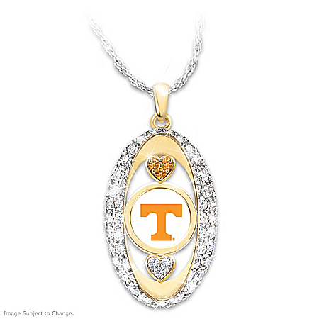 For The Love Of The Game Tennessee Volunteers Pendant Necklace