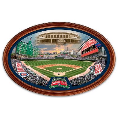 Buy Plate: Chicago Cubs Wrigley Field 100-Year Anniversary Framed Collector Plate