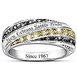 Buy Saints In Vogue Officially Licensed New Orleans Saints Women's Ring