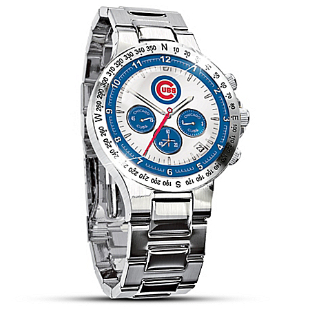 MLB Chicago Cubs Men’s Collector’s Chronograph Watch