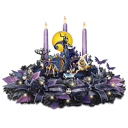Disney The Nightmare Before Christmas Light Up Table Centerpiece