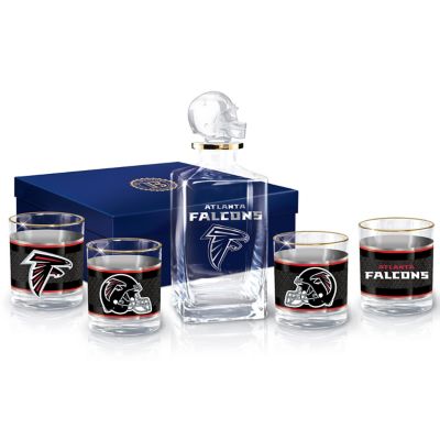 Buy Atlanta Falcons NFL Glass Decanter Set