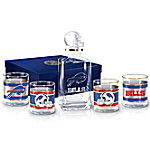 Buy Buffalo Bills NFL Glass Decanter Set