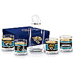 Buy Jacksonville Jaguars NFL Glass Decanter Set