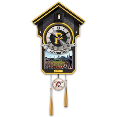 Buy Moments Of Greatness: Pittsburgh Pirates Baseball Cuckoo Clock