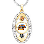 Buy For The Love Of The Game Oklahoma State Cowboys Pendant Necklace