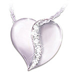 Buy Our Family Of Love Personalized Heart-Shaped Diamond Pendant Necklace