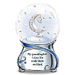 Buy Granddaughter, I Love You To The Moon Musical Glitter Globe