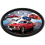 Buy American Muscle: Ford Mustang Collector Plate With Personalized License Plate