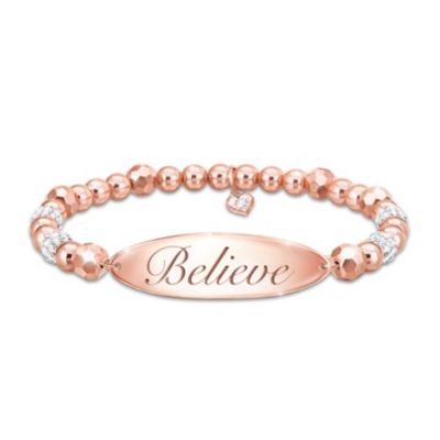 Buy Copper Healing Believe Women's Stretch Beaded Bracelet
