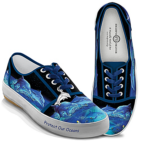 Protect Our Oceans Women’s Dolphin Shoes
