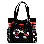 Buy Disney Mickey Mouse And Minnie Mouse Love Story Women's Quilted Tote Bag