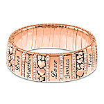 Buy Mom's Family Of Love Personalized Copper Healing Women's Bracelet