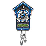 Buy Detroit Lions Cuckoo Clock With Image Of Ford Field
