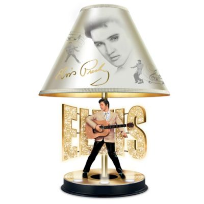 Buy Elvis Presley The King Of Rock 'N' Roll: Golden Legend Tabletop Lamp