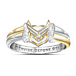 Buy U.S. Air Force Women's Embrace Diamond Ring