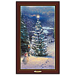 Buy Thomas Kinkade O' Christmas Tree Illuminated Wall Decor Canvas