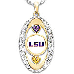 Buy For The Love Of The Game LSU Tigers Women's Pendant Necklace
