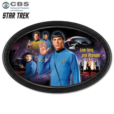 Buy STAR TREK Live Long And Prosper Commemorative Collector Plate