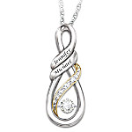 Buy I Love You Brilliant Motions Personalized Diamond Pendant Necklace