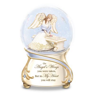 Buy Forever In My Heart Musical Glitter Globe With Crystals