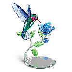 Buy Nature's Delicate Dance Crystal Hummingbird Sculpture