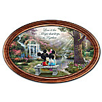 Buy Disney The Magic Of Love Personalized Thomas Kinkade Collector Plate